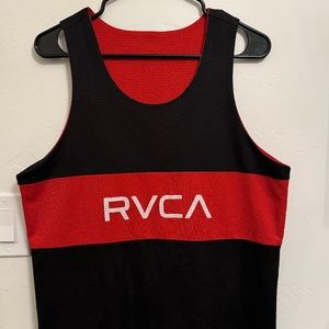 Reversible Red & Black RVCA Tank